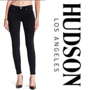 Hudson Black Krista Super Skinny Jeans Size 25